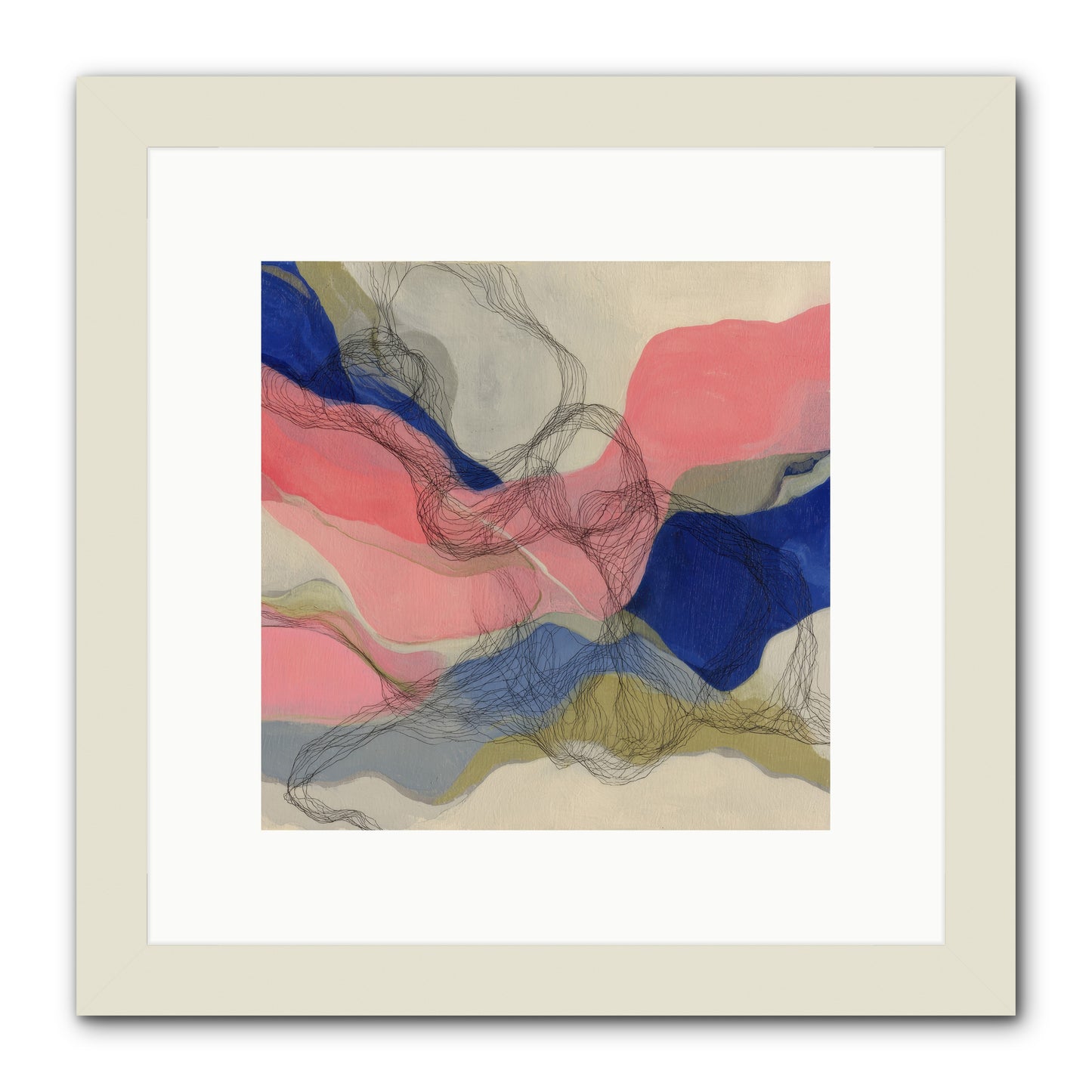 Orionis -- Framed Print - White 10x10