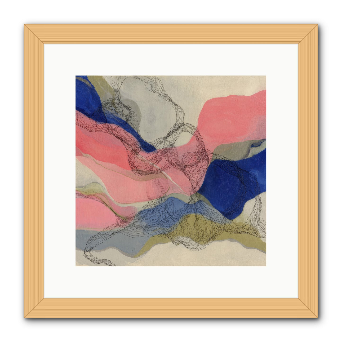 Orionis -- Framed Print - Natural 12x12