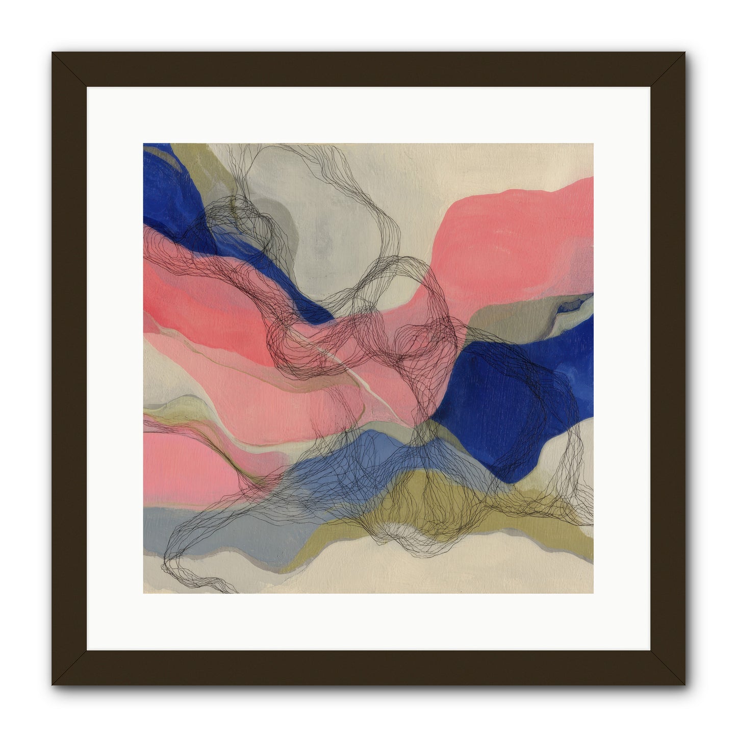 Orionis -- Framed Print - Black 16x16