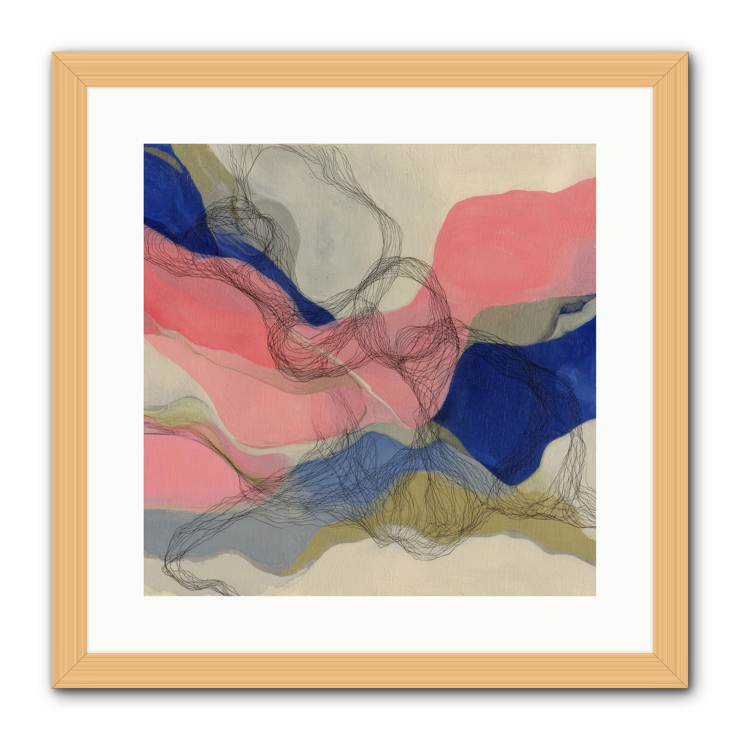 Orionis -- Framed Print - Natural 16x16
