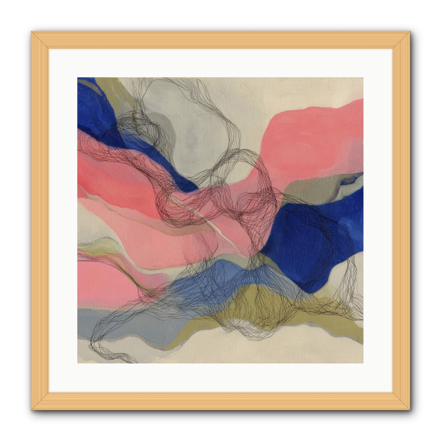 Orionis -- Framed Print - Natural 20x20
