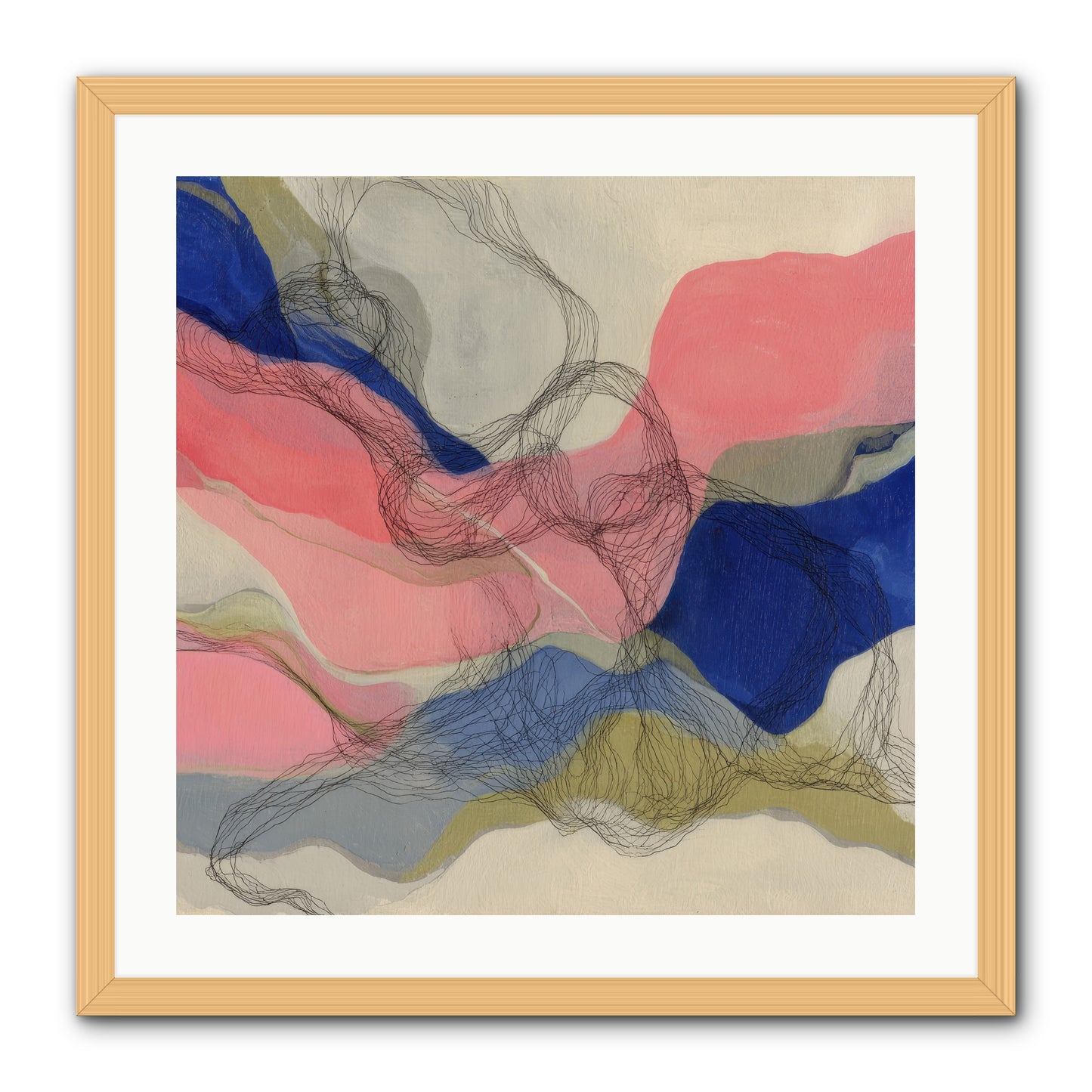Orionis -- Framed Print - Natural 24x24