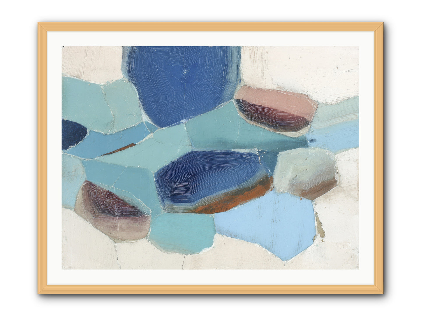 Osmosis of Light -- Framed Print - Natural 40x30