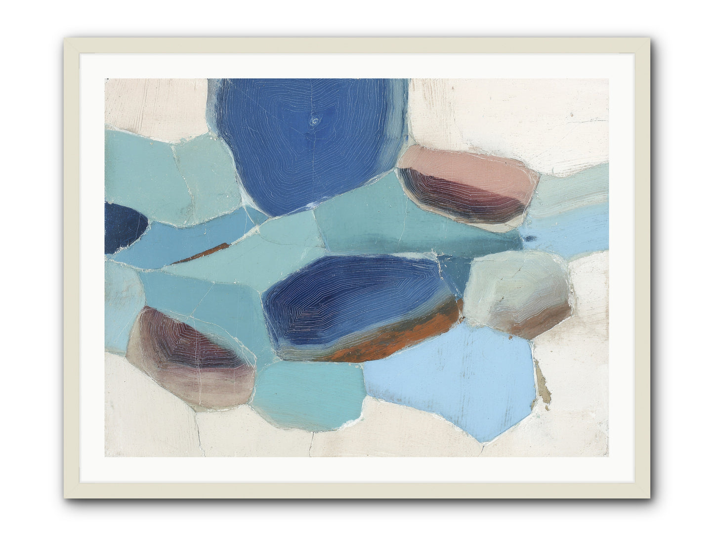 Osmosis of Light -- Framed Print - White 40x30