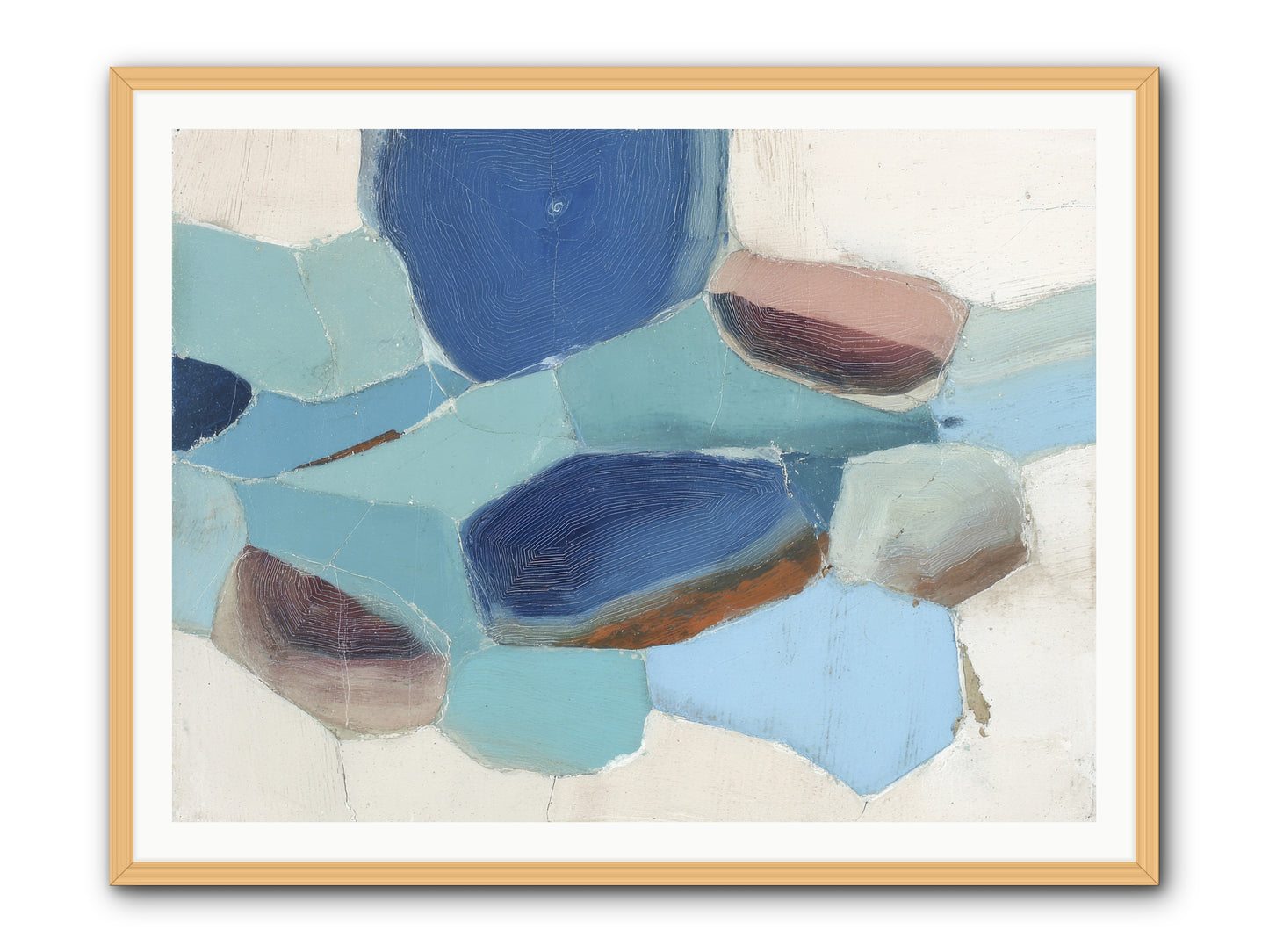 Osmosis of Light -- Framed Print - Natural 48x36