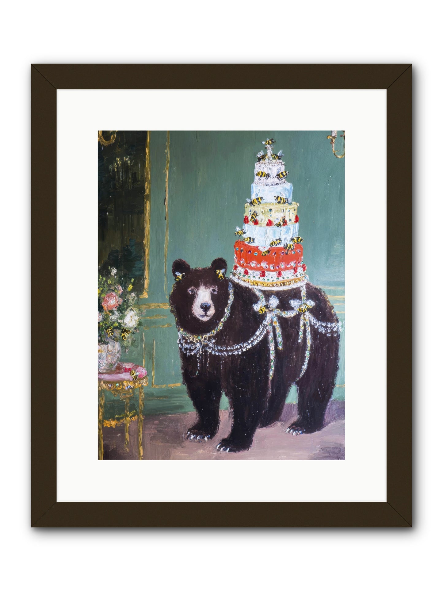 Our Darling Days -- Framed Print - Black 12x16