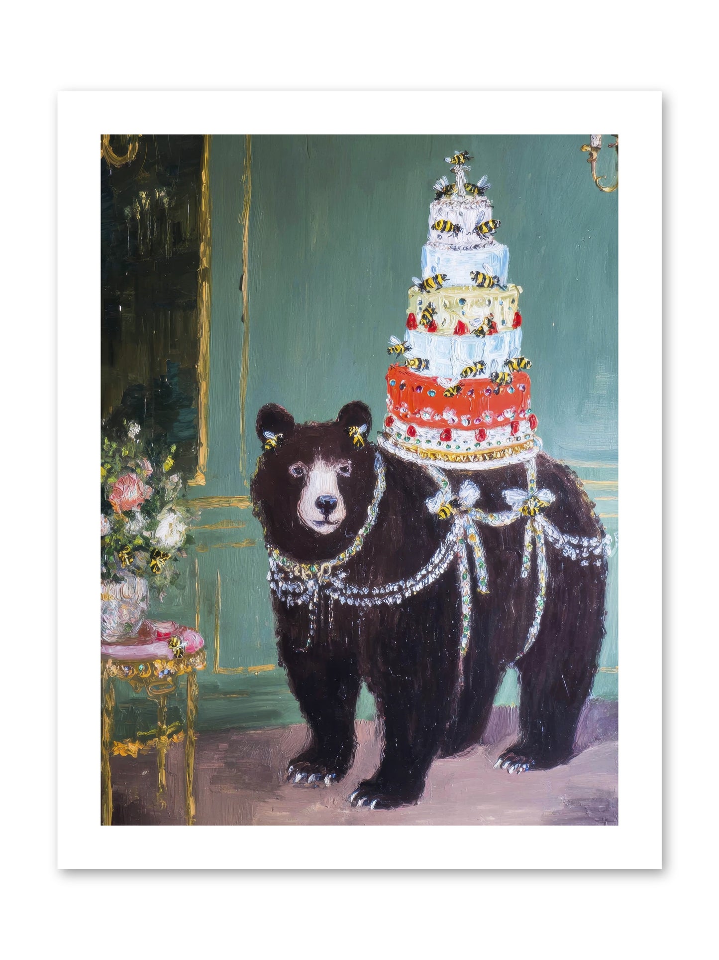 Our Darling Days -- Loose Canvas Print 12x16