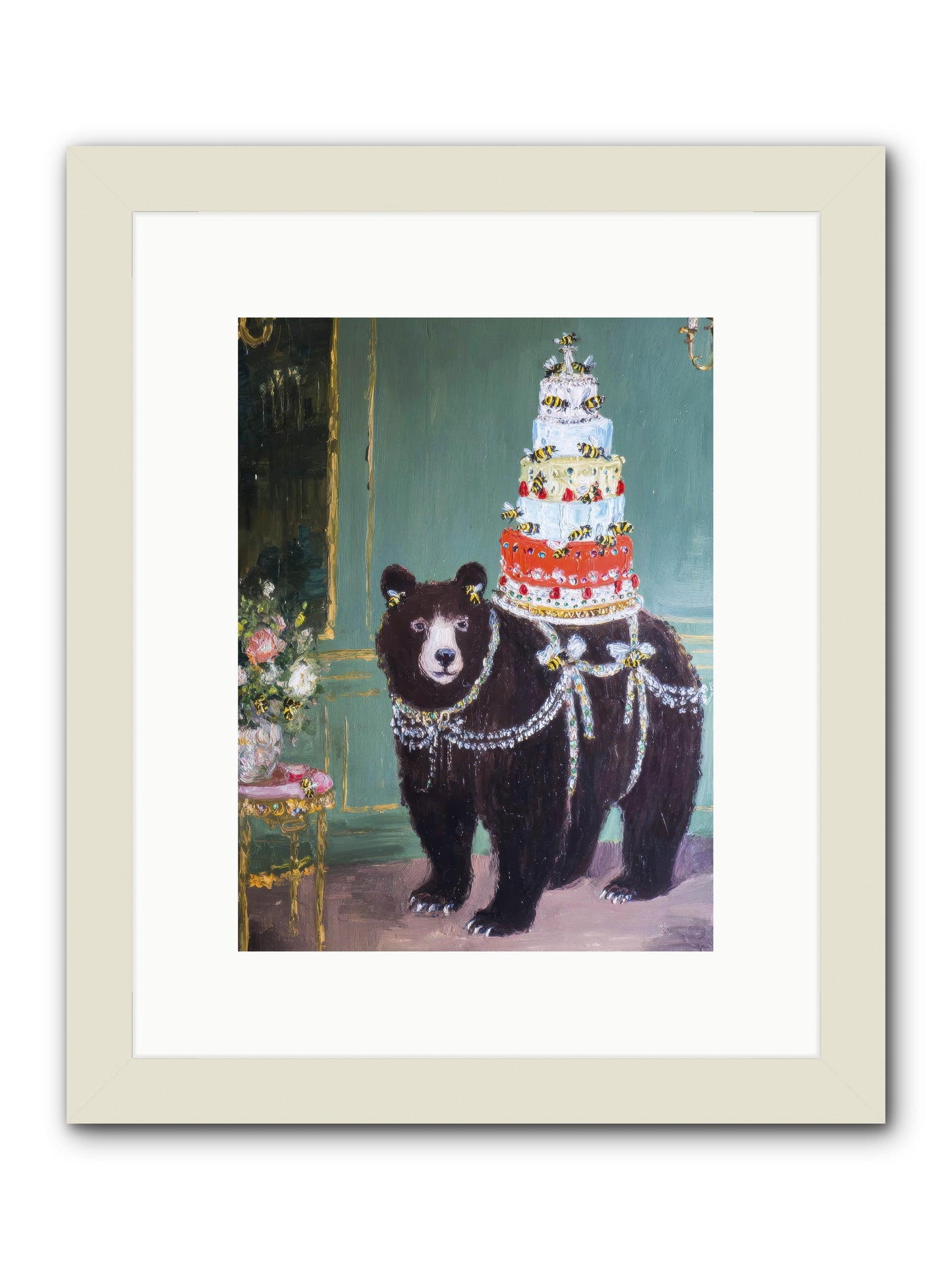 Our Darling Days -- Framed Print - White 9x12