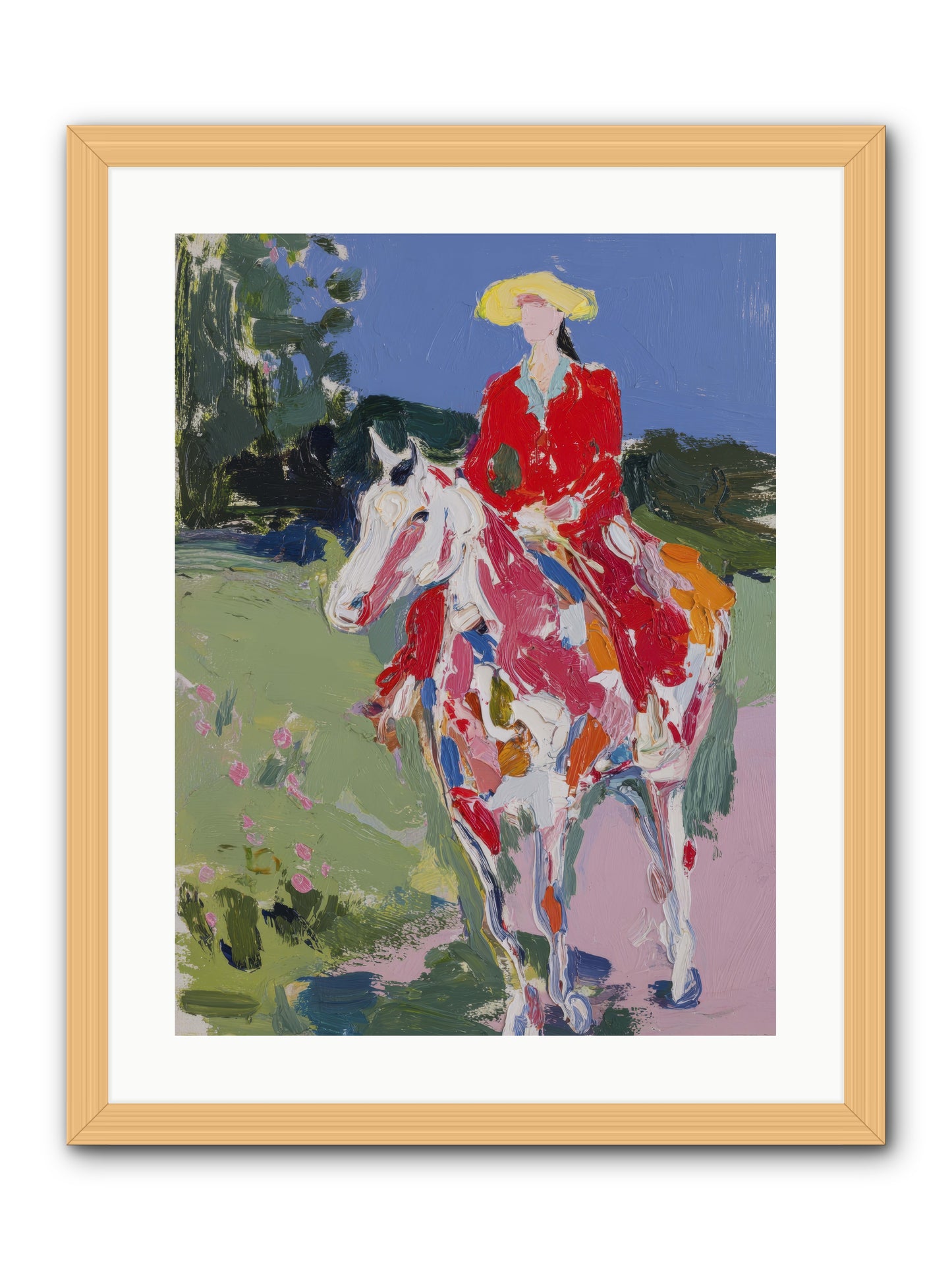Our Friday Tradition -- Framed Print - Natural 18x24