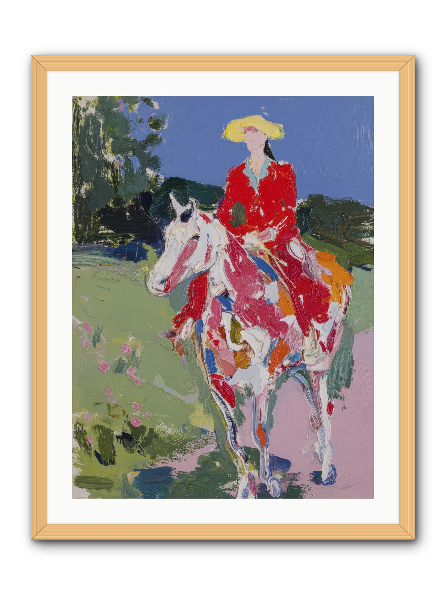 Our Friday Tradition -- Framed Print - Natural 24x32