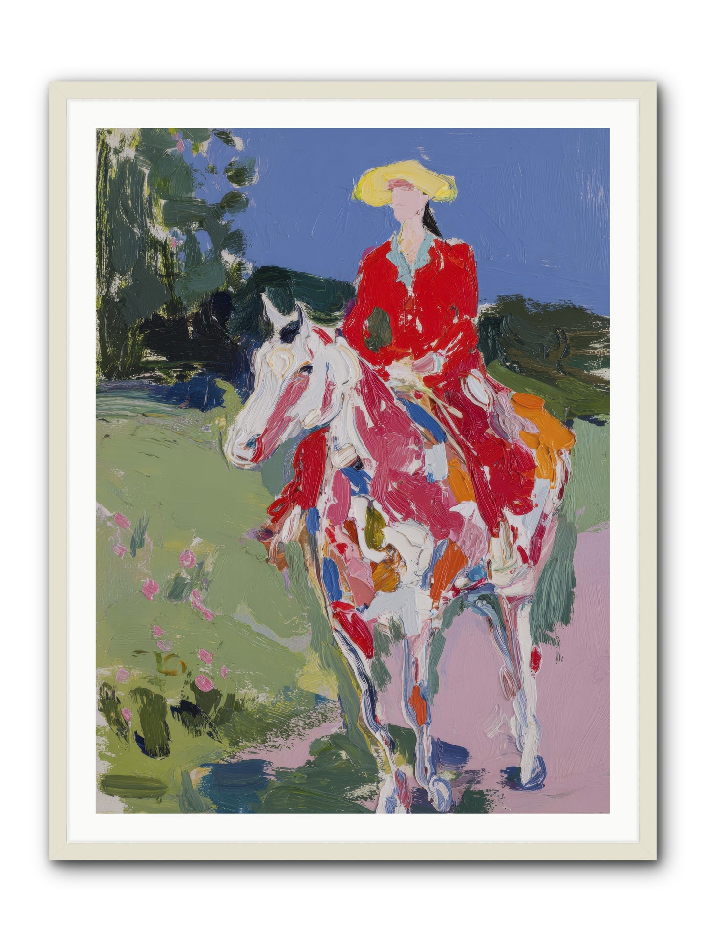 Our Friday Tradition -- Framed Print - White 36x48