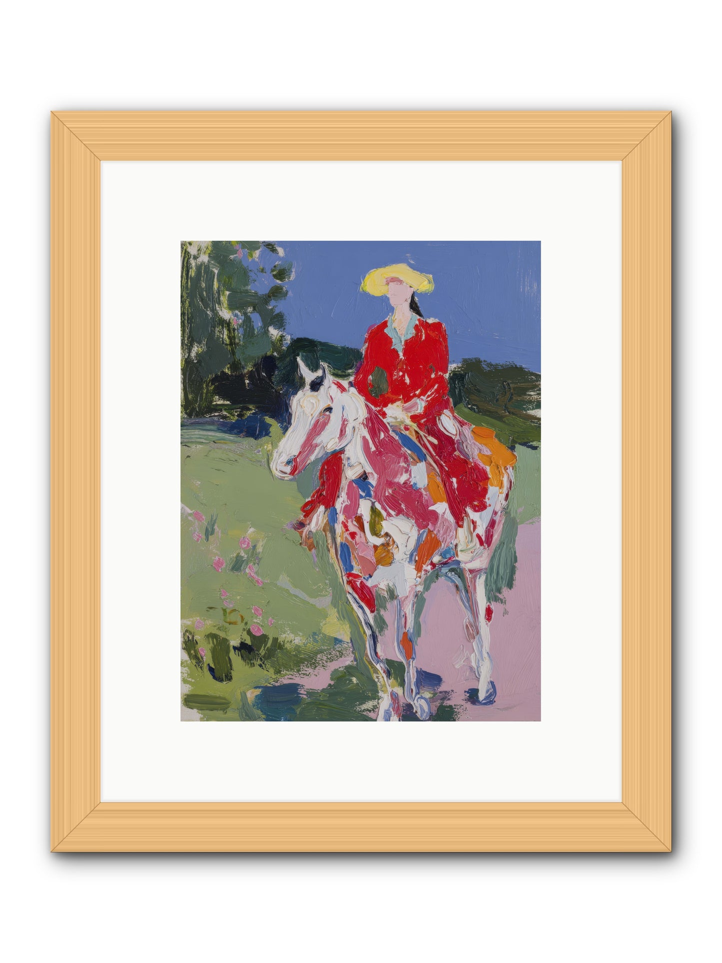 Our Friday Tradition -- Framed Print - Natural 9x12