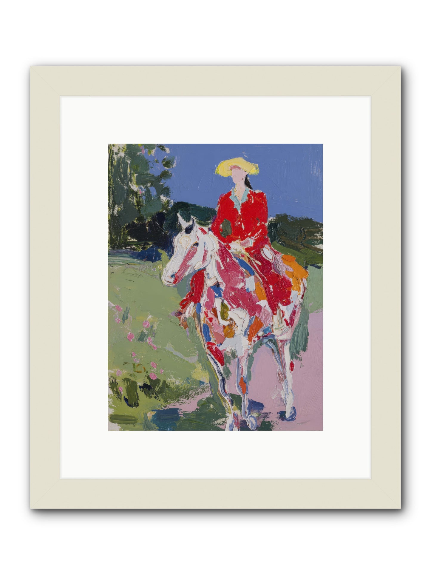 Our Friday Tradition -- Framed Print - White 9x12