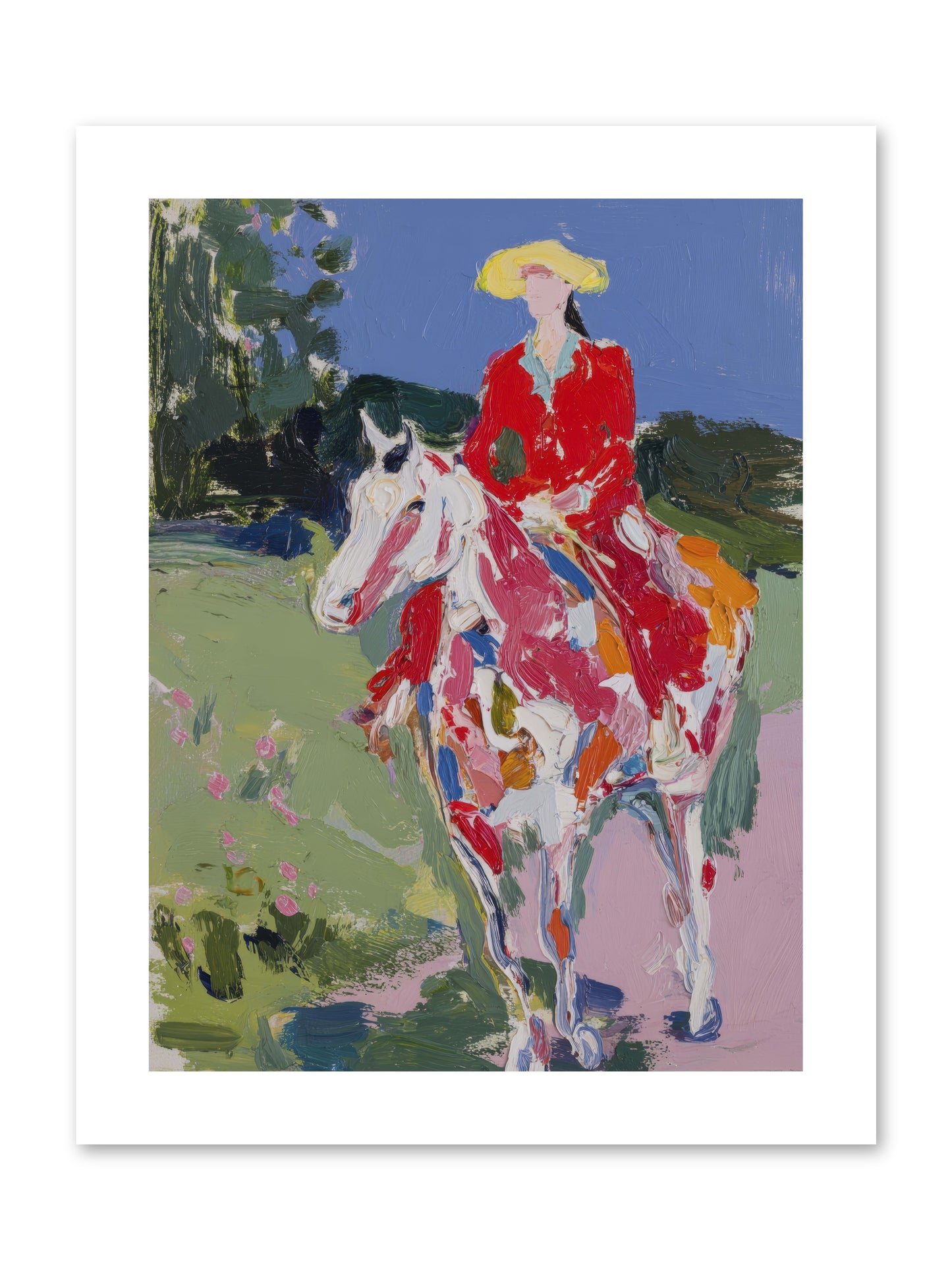 Our Friday Tradition -- Loose Canvas Print 9x12