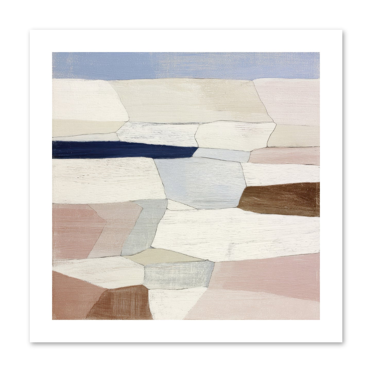 Oyster -- Loose Canvas Print 12x12