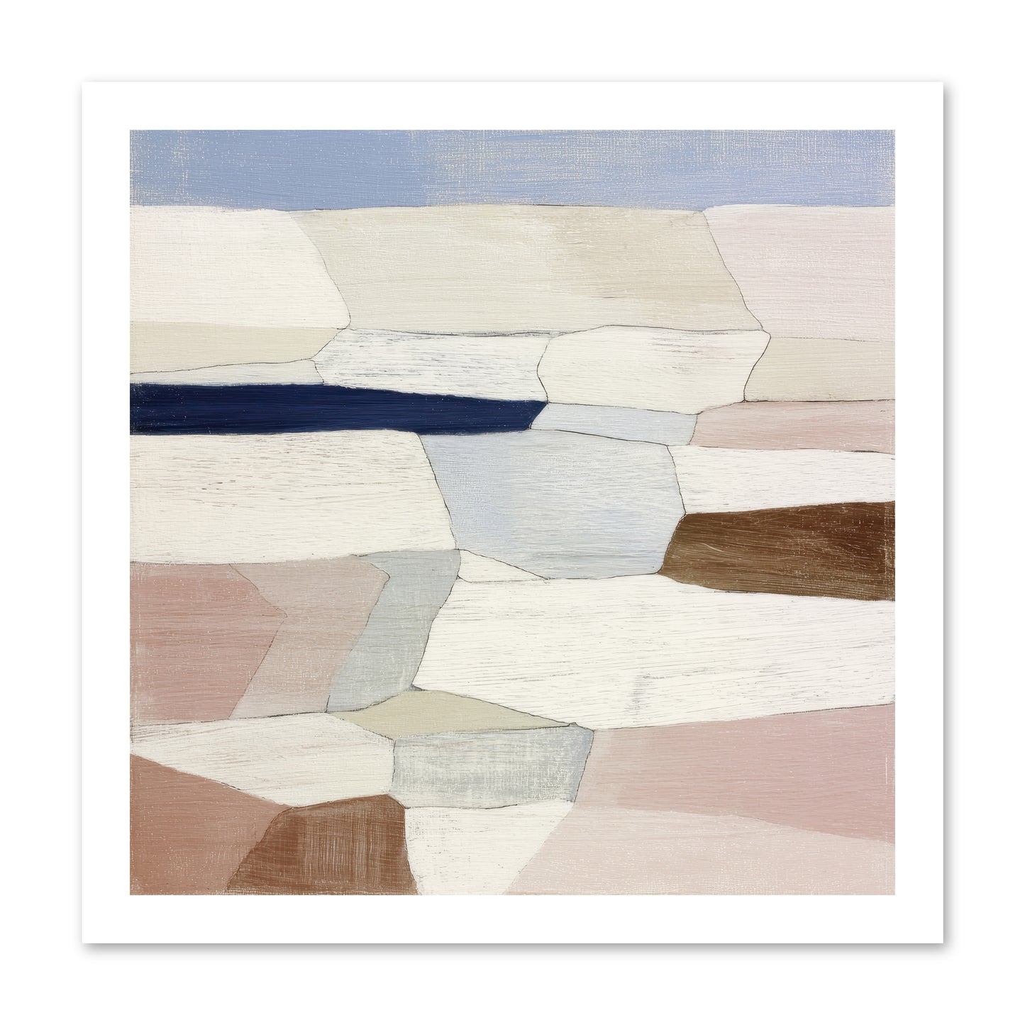 Oyster -- Paper Print 16x16