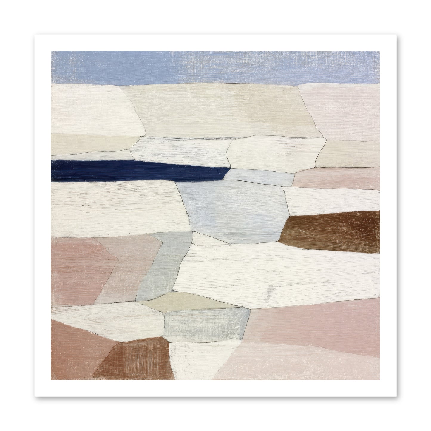 Oyster -- Paper Print 20x20