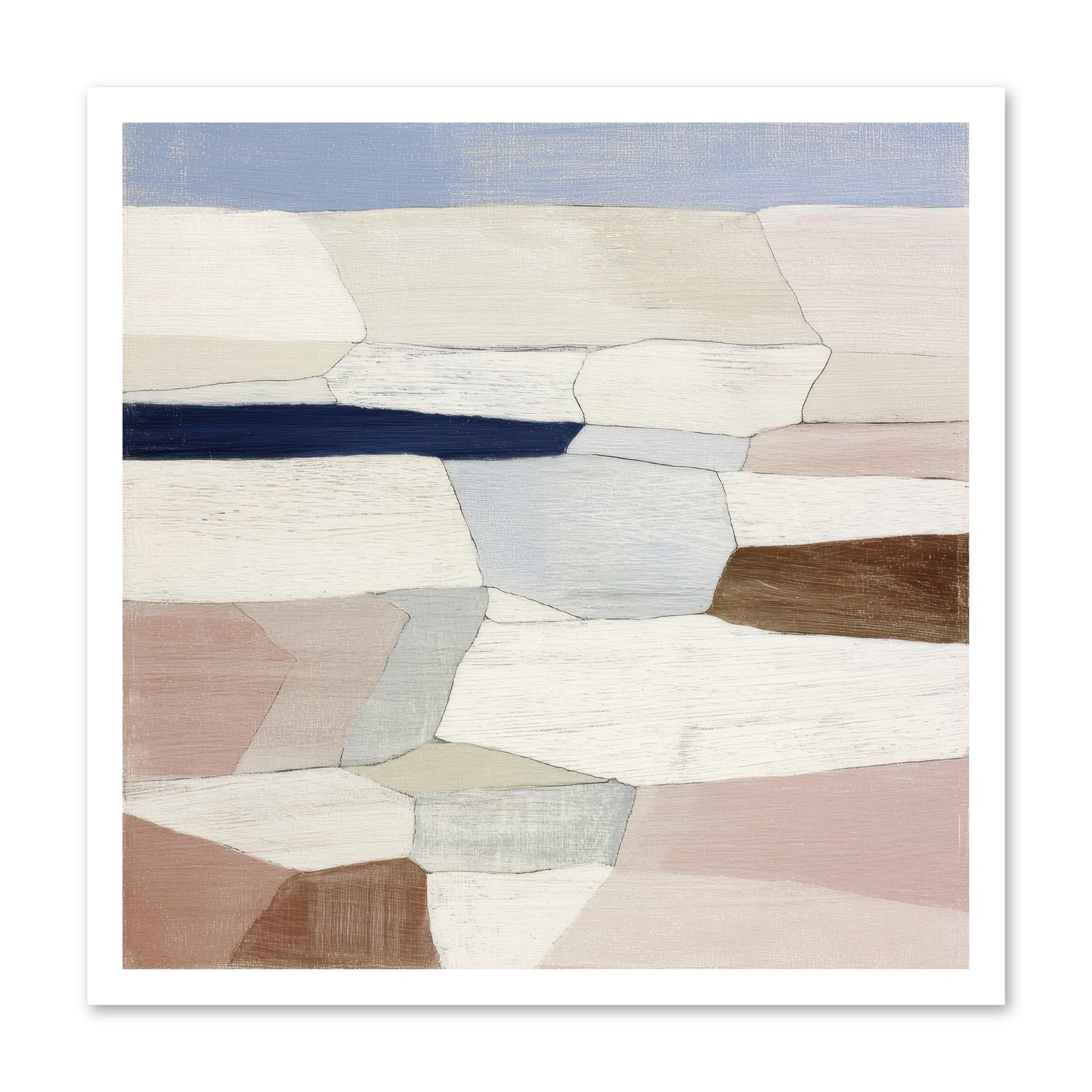 Oyster -- Loose Canvas Print 24x24