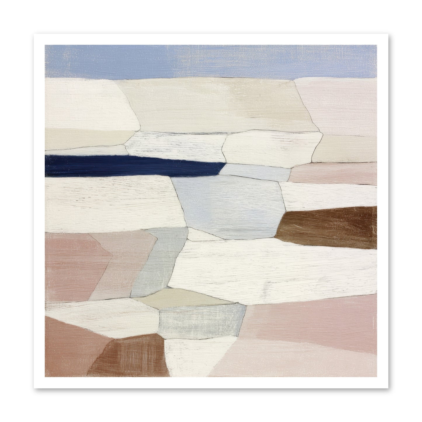 Oyster -- Paper Print 30x30