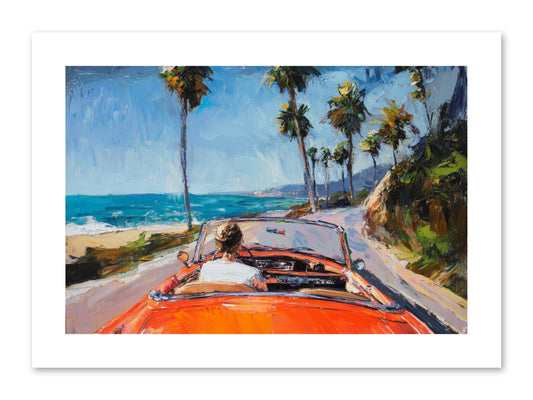 Pacific Coast Dreaming -- Paper Print 12x8