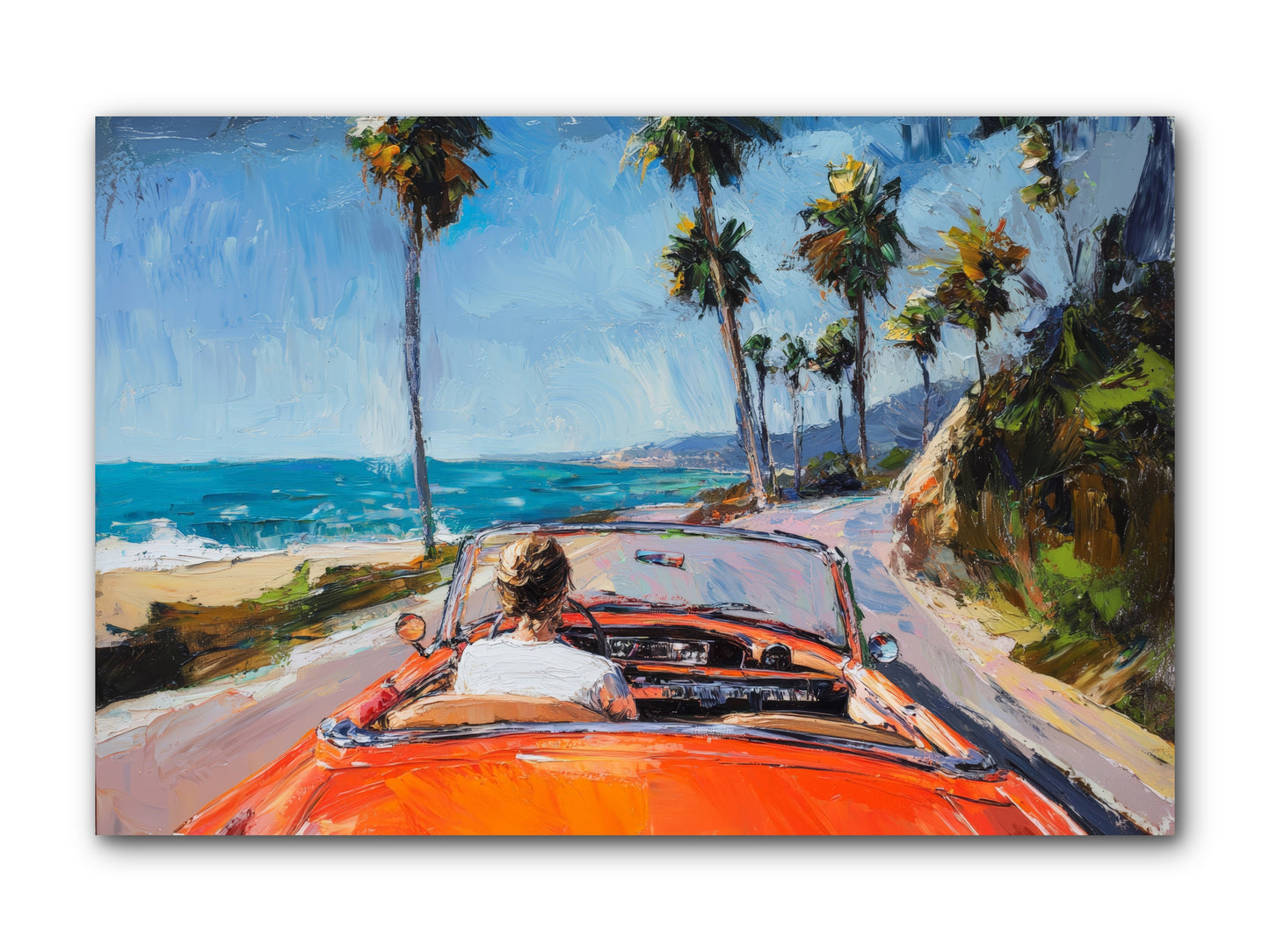Pacific Coast Dreaming -- Wrapped Canvas 12x8