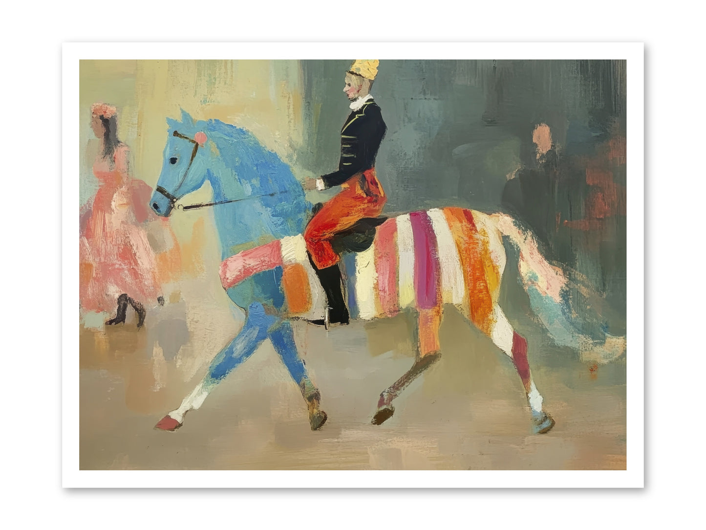Paddock Elegance -- Paper Print 32x24