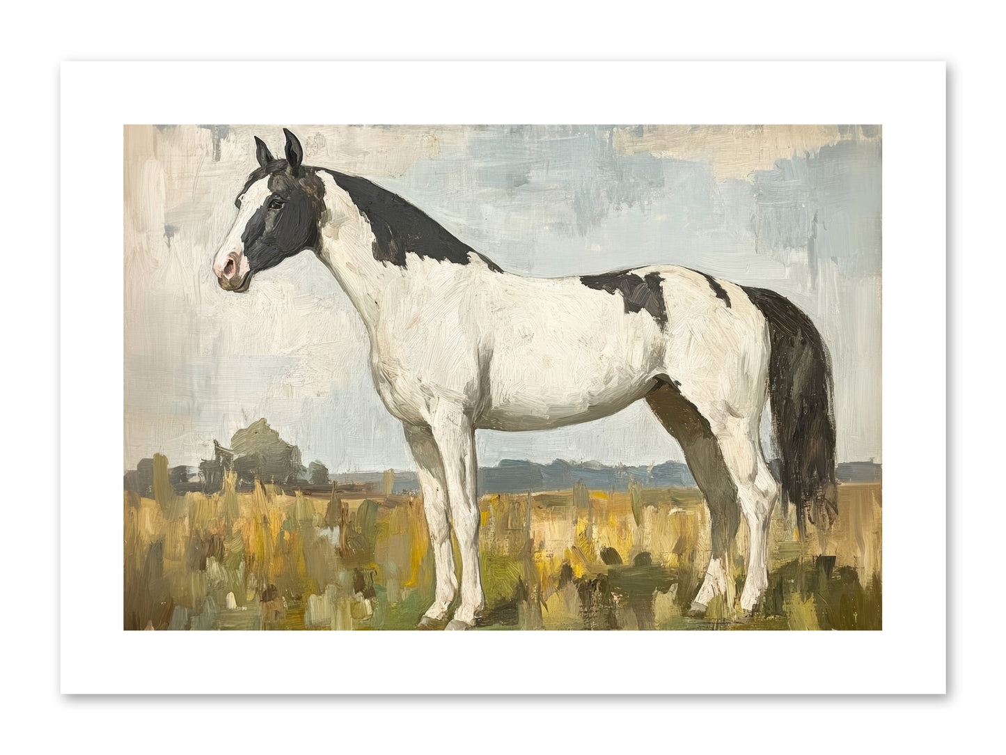 Paddock Prestige -- Loose Canvas Print 12x8