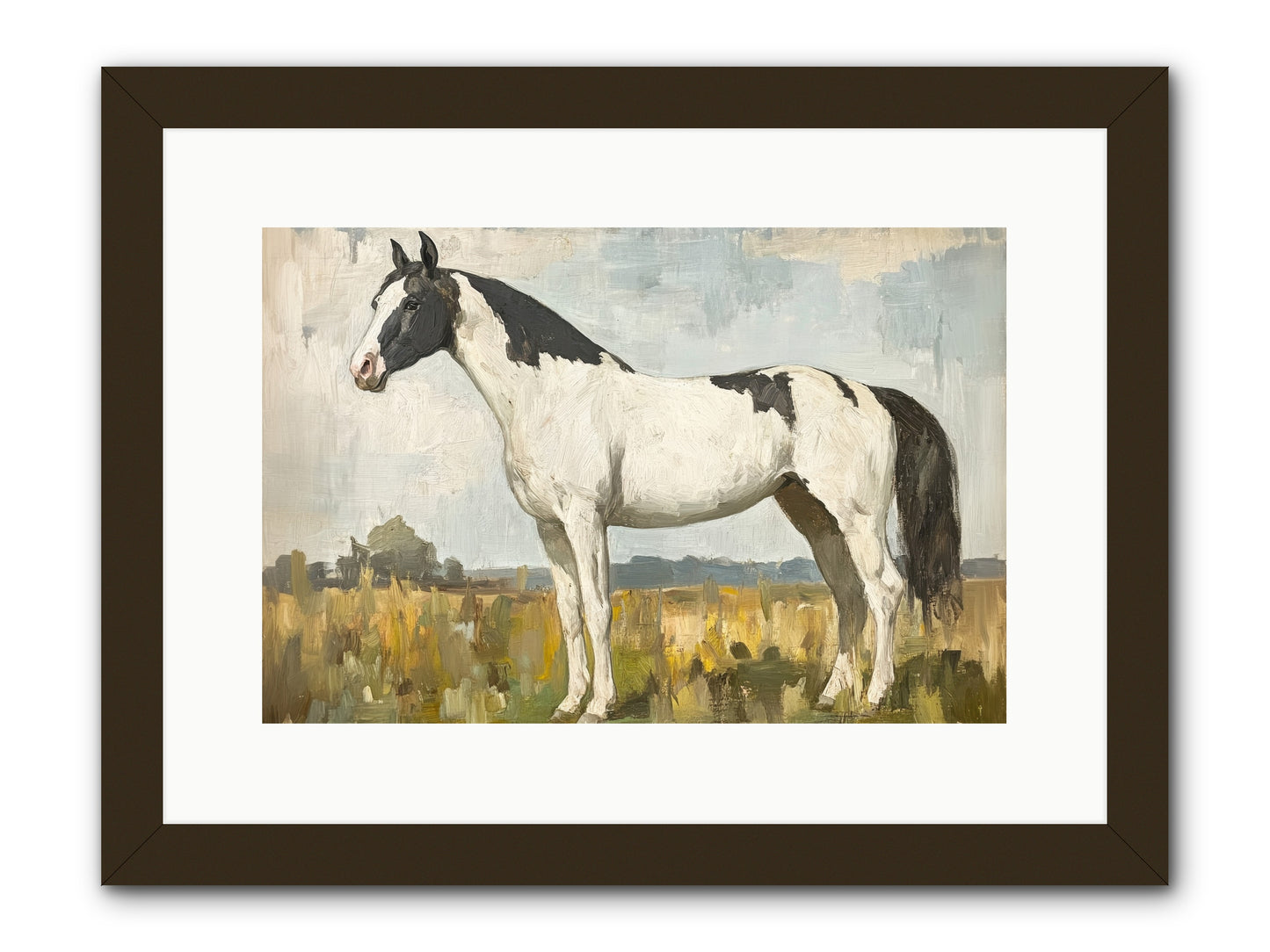 Paddock Prestige -- Framed Print - Black 15x10