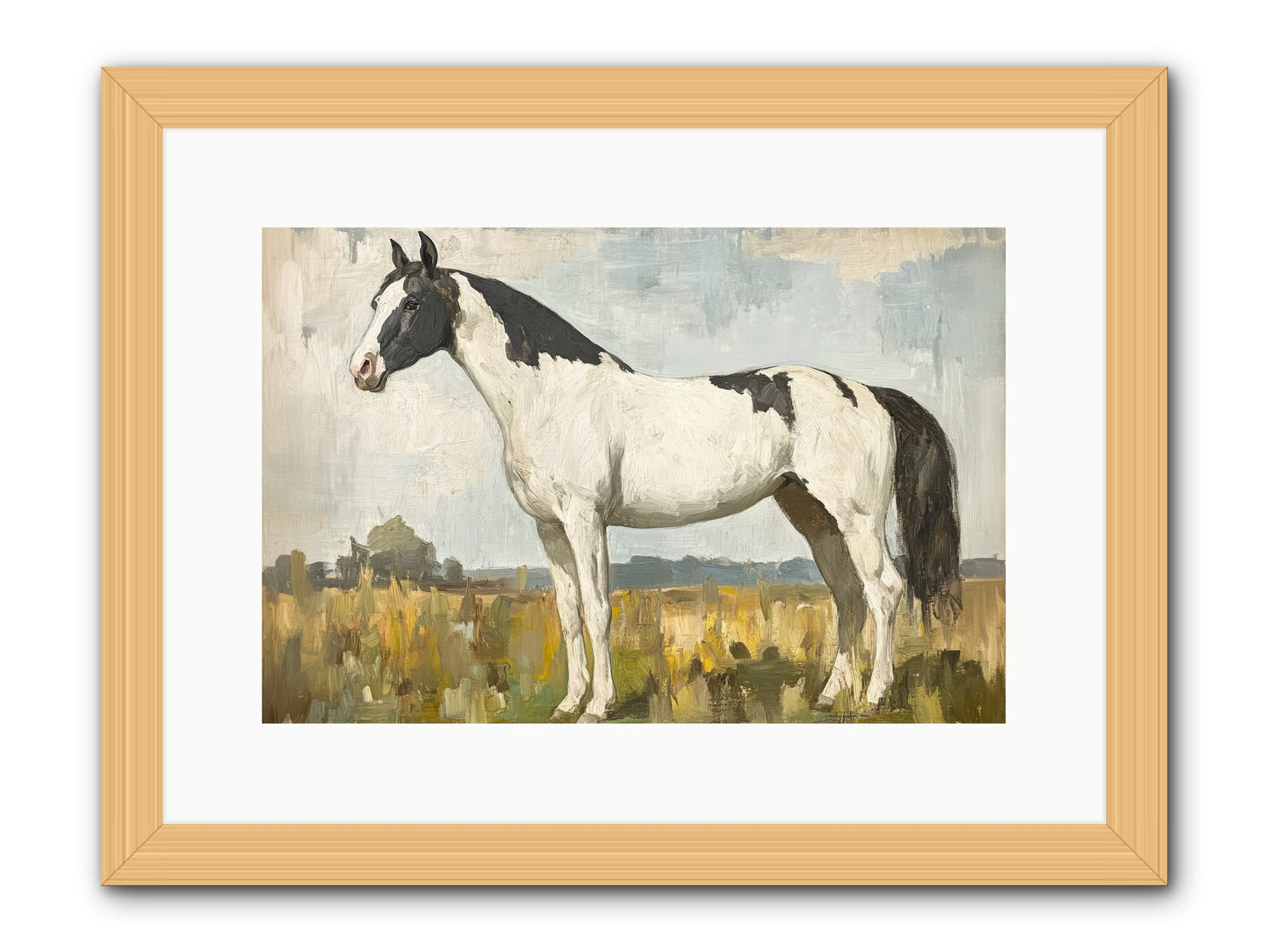 Paddock Prestige -- Framed Print - Natural 15x10