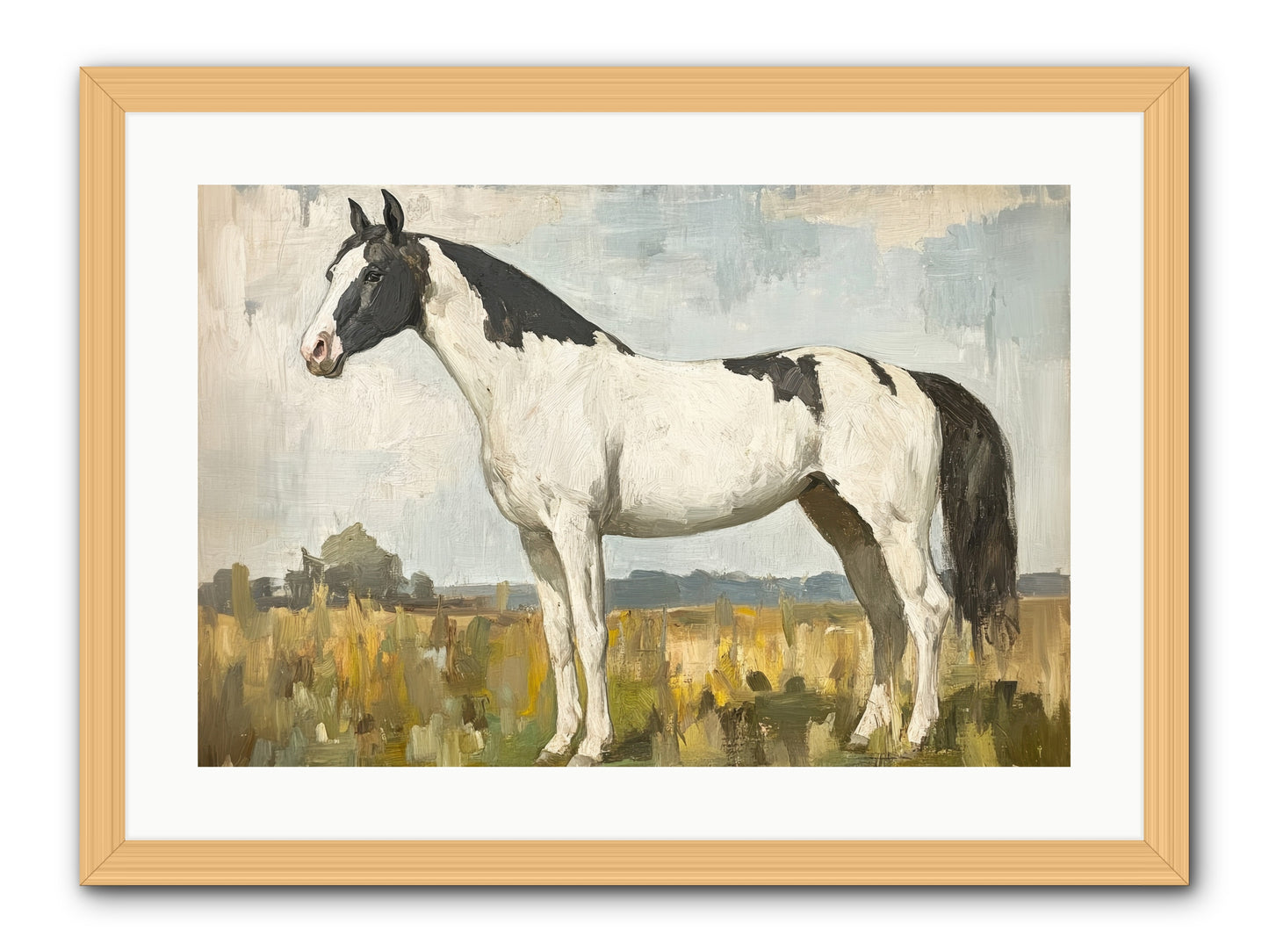 Paddock Prestige -- Framed Print - Natural 24x16