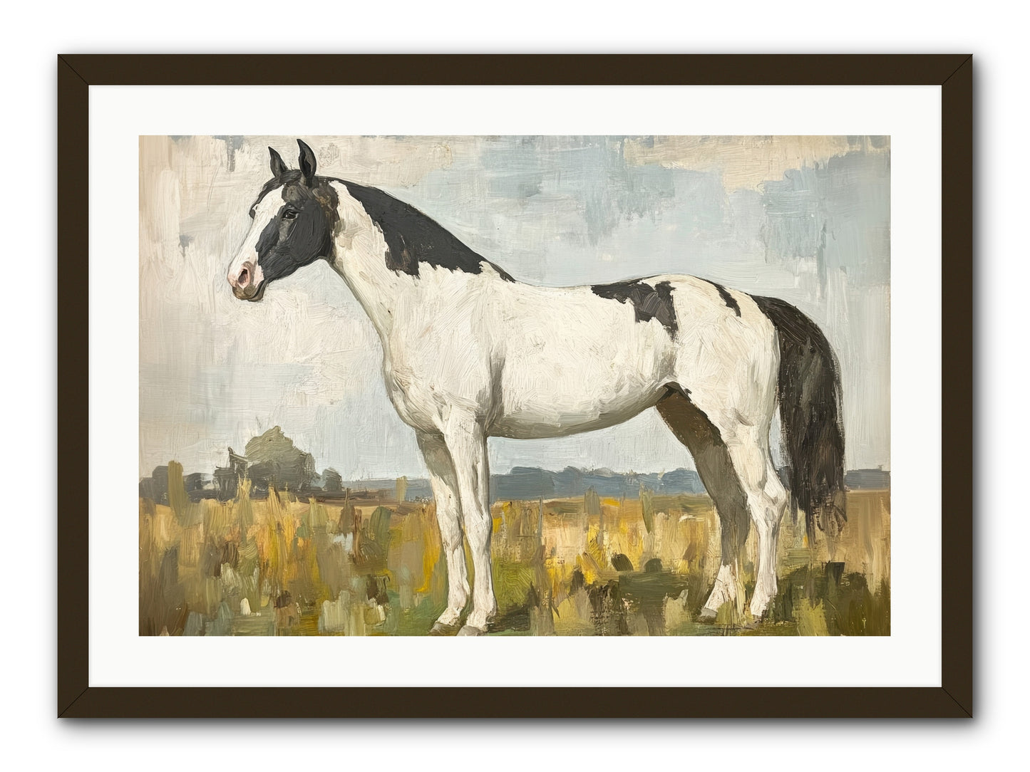 Paddock Prestige -- Framed Print - Black 30x20