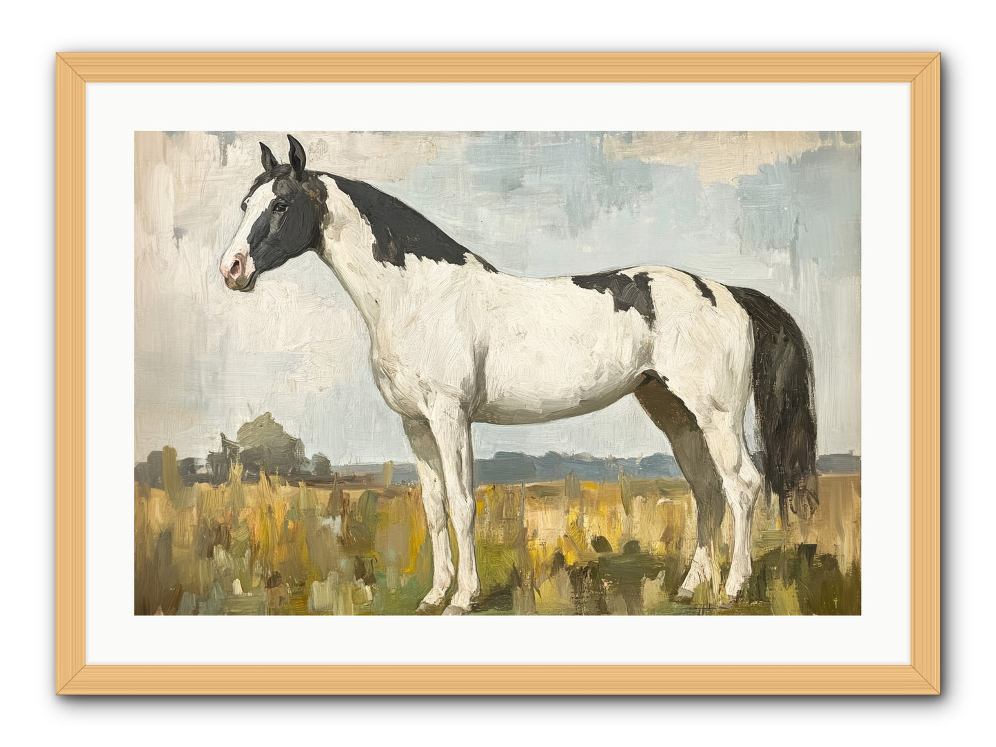 Paddock Prestige -- Framed Print - Natural 30x20