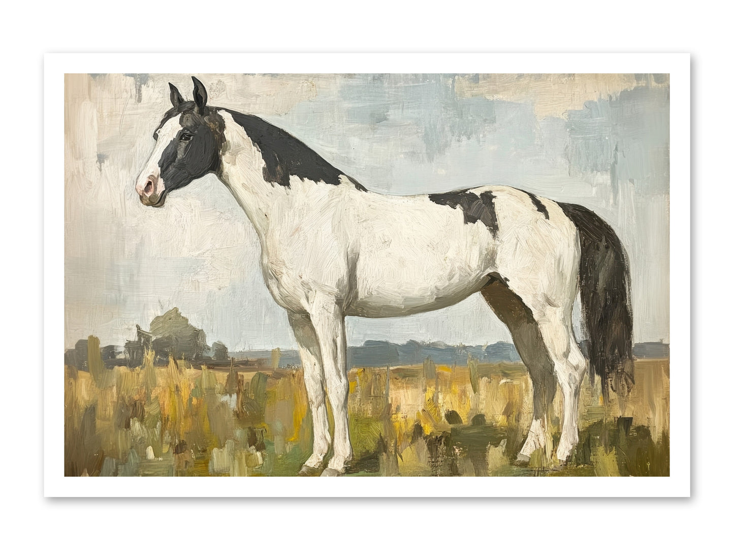 Paddock Prestige -- Loose Canvas Print 30x20