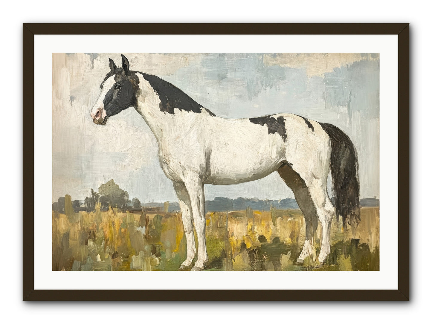 Paddock Prestige -- Framed Print - Black 36x24