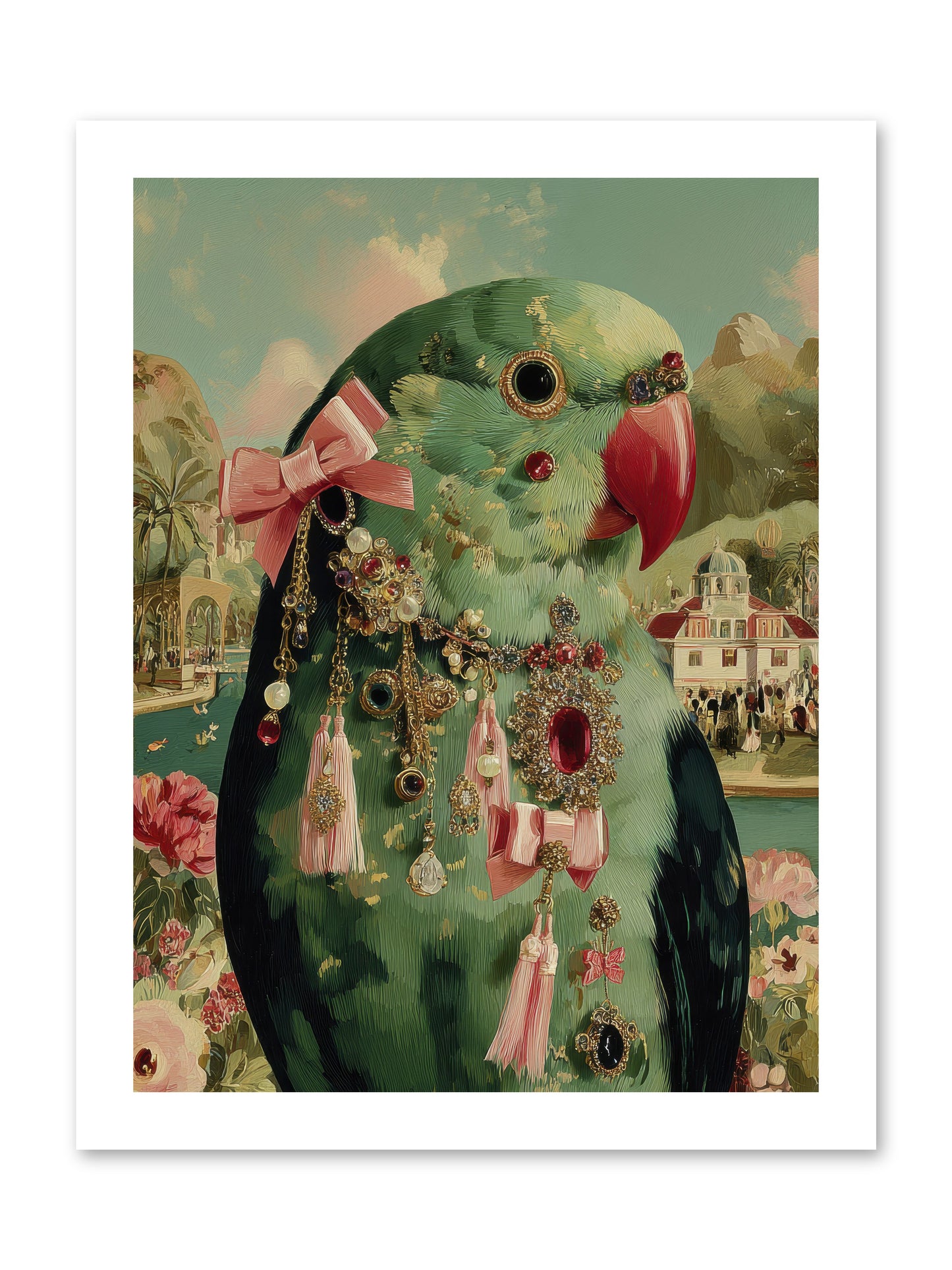 Pages Beneath the Sky no.2 -- Loose Canvas Print 12x16