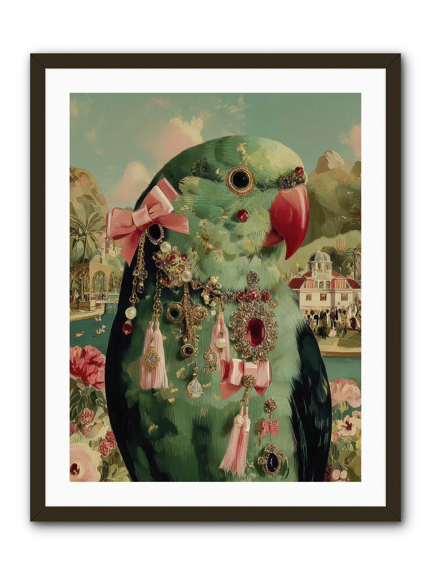 Pages Beneath the Sky no.2 -- Framed Print - Black 24x32