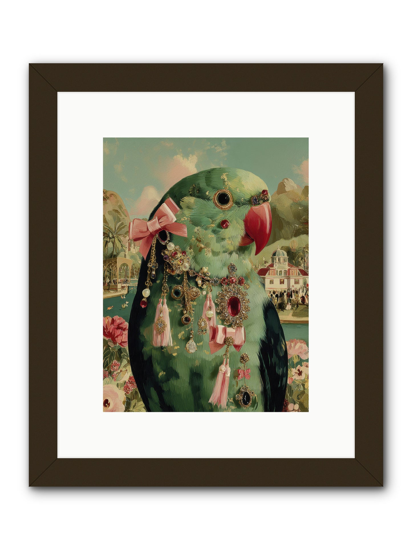 Pages Beneath the Sky no.2 -- Framed Print - Black 9x12