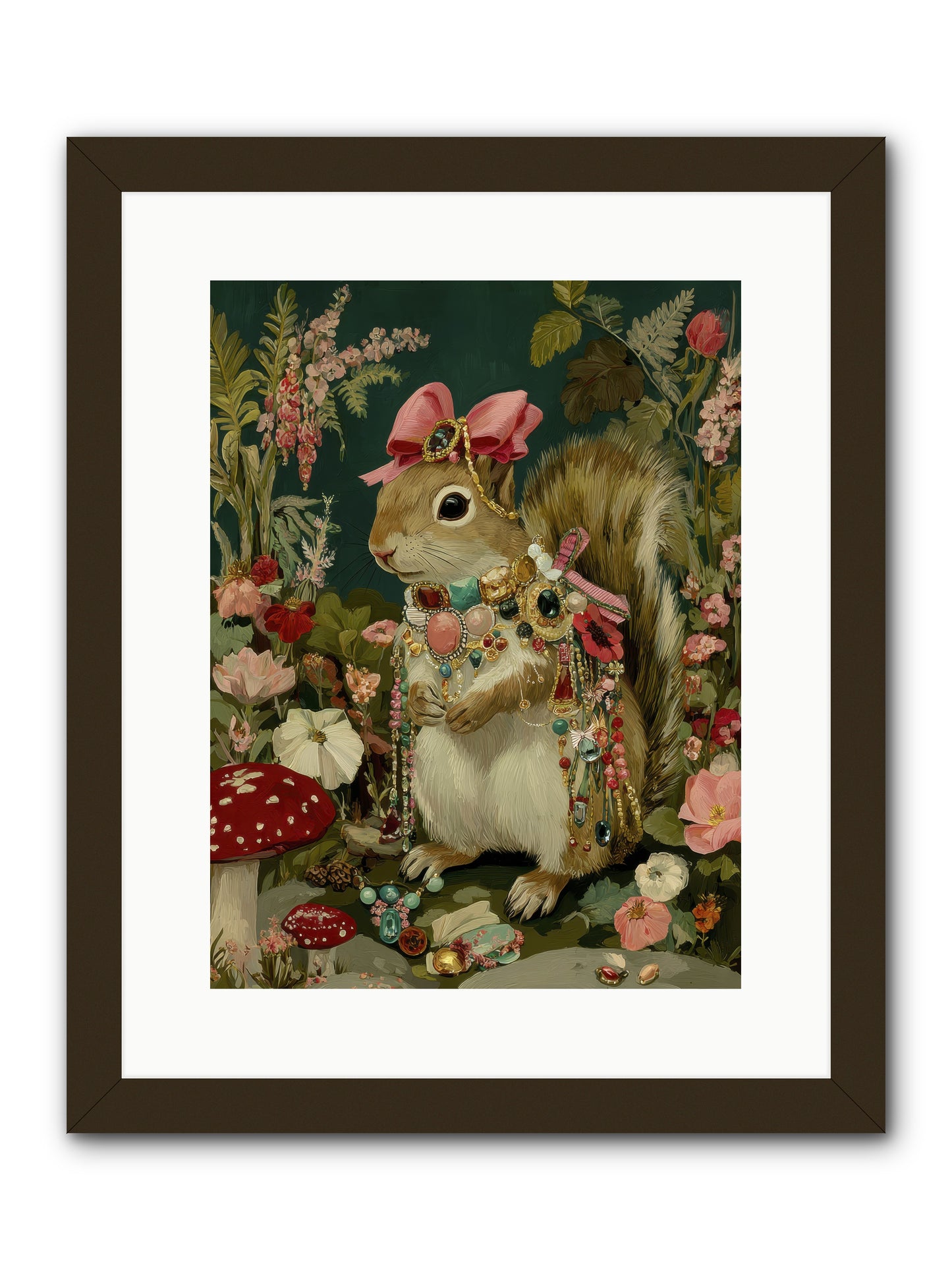 Pages from Quiet Corners No.1 -- Framed Print - Black 12x16
