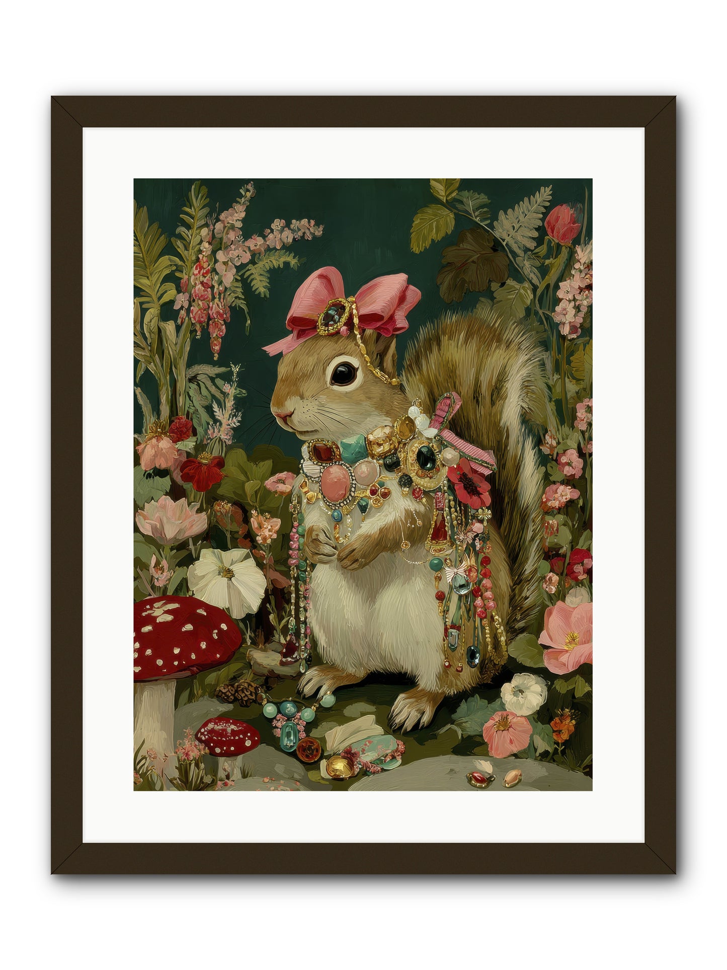Pages from Quiet Corners No.1 -- Framed Print - Black 18x24