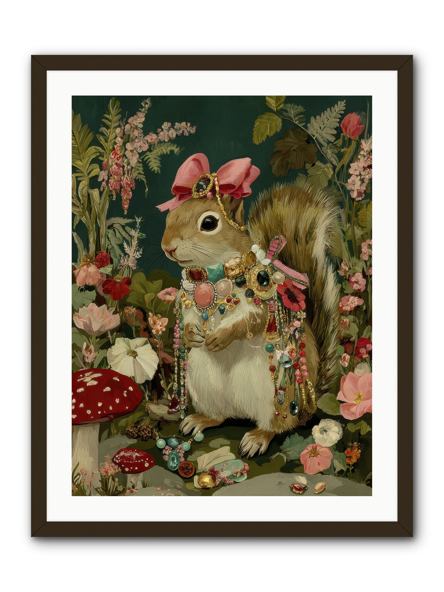Pages from Quiet Corners No.1 -- Framed Print - Black 24x32