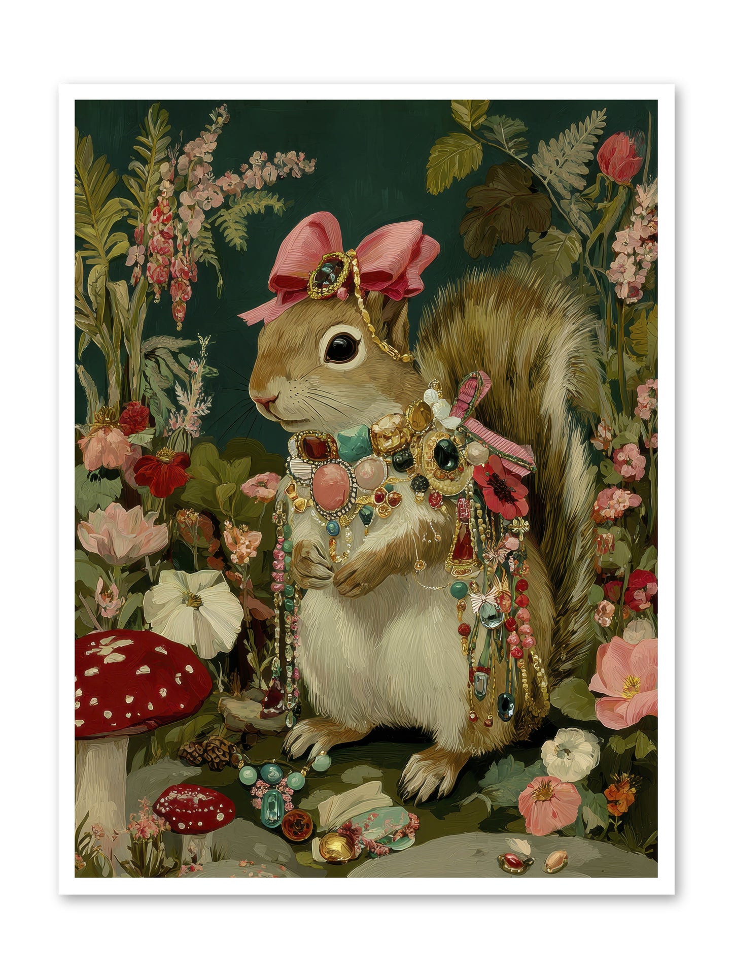 Pages from Quiet Corners No.1 -- Loose Canvas Print 36x48