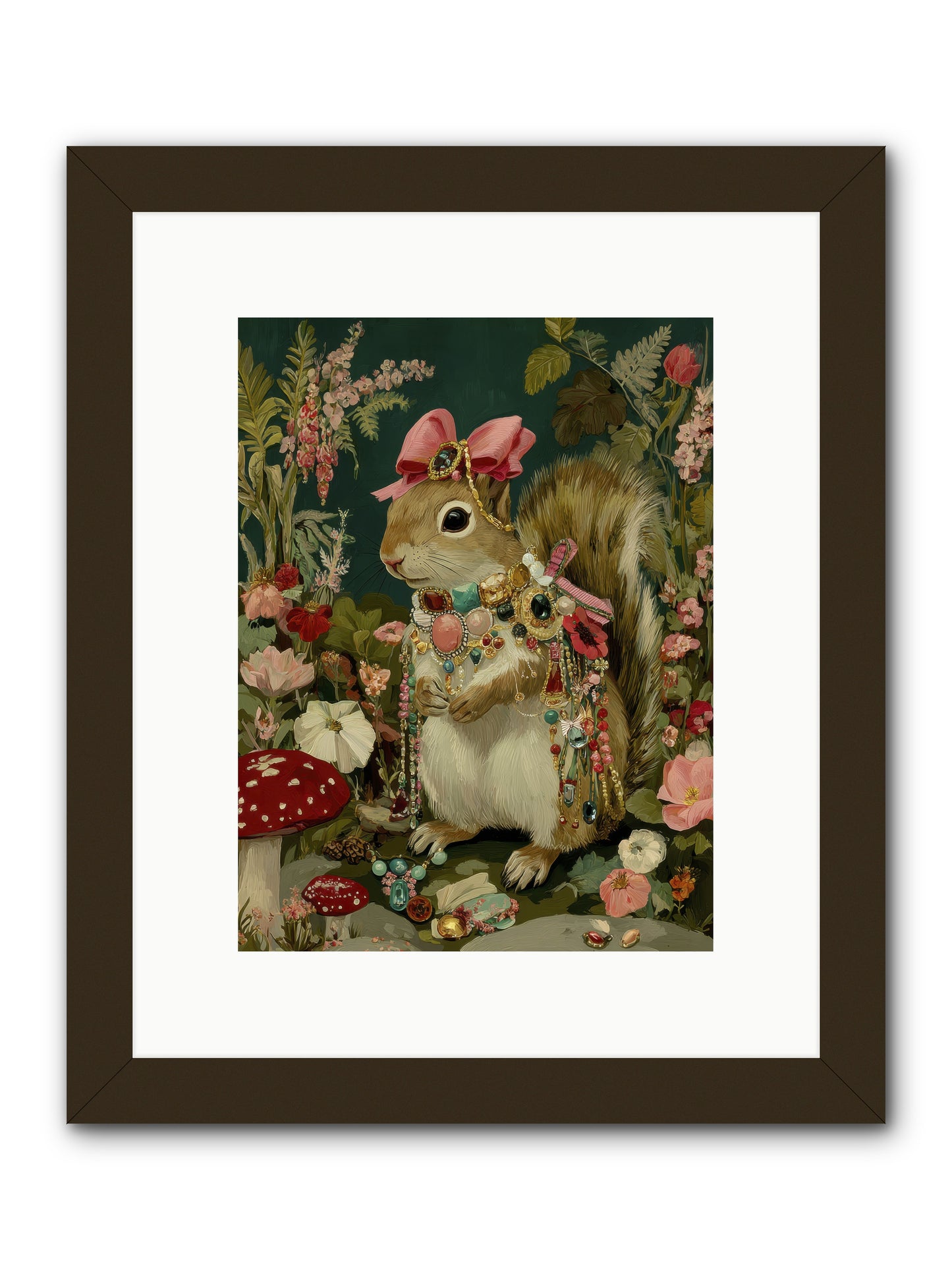 Pages from Quiet Corners No.1 -- Framed Print - Black 9x12