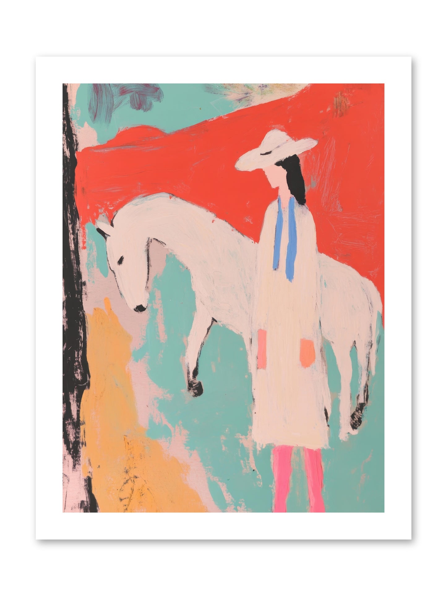 Painted Canyon Promise -- Loose Canvas Print 12x16