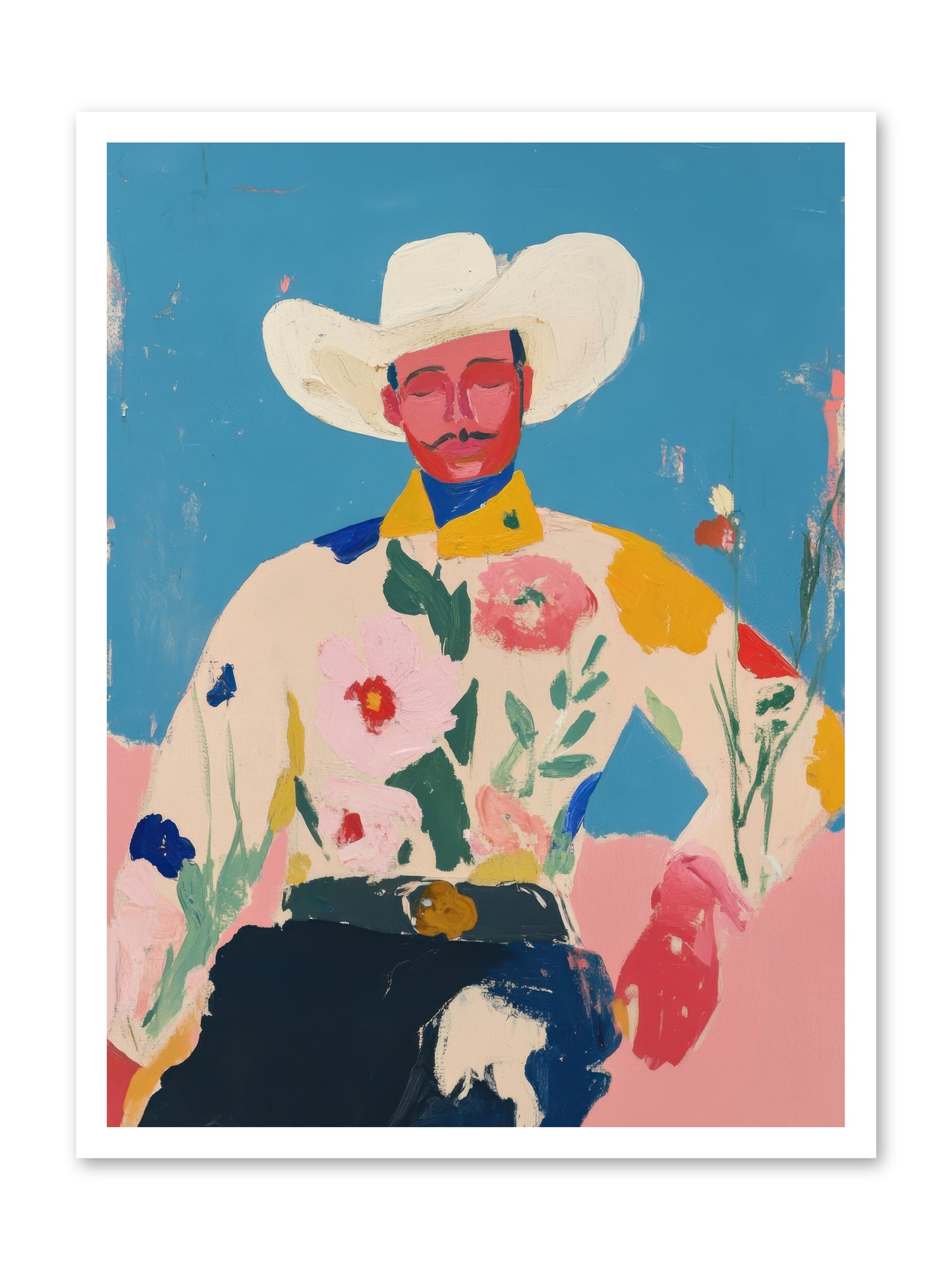 Painted Desert Tale -- Paper Print 24x32