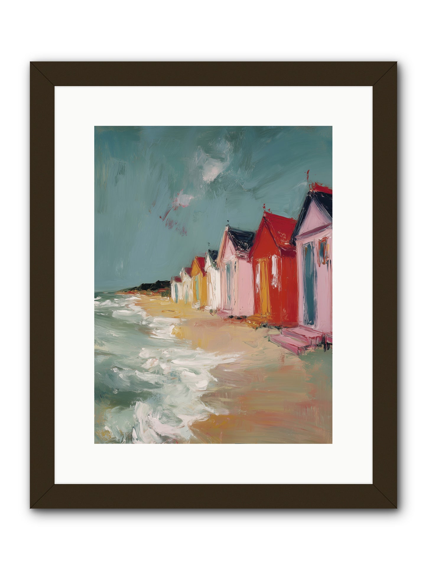 Painted Dreams  -- Framed Print - Black 12x16