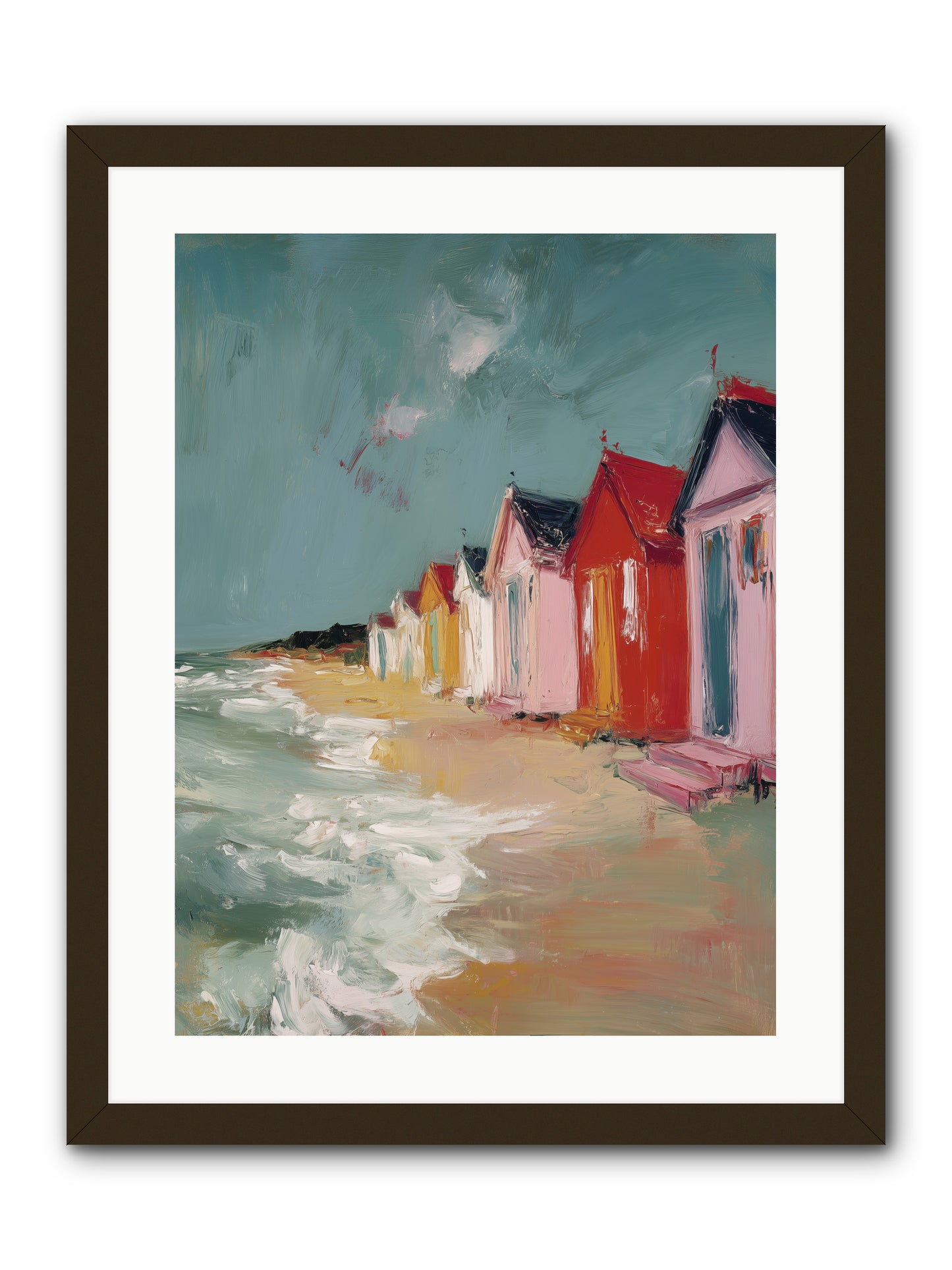 Painted Dreams  -- Framed Print - Black 18x24