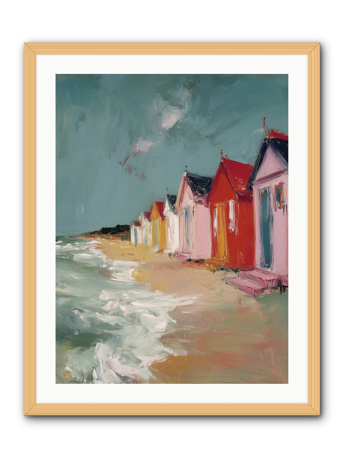 Painted Dreams  -- Framed Print - Natural 24x32