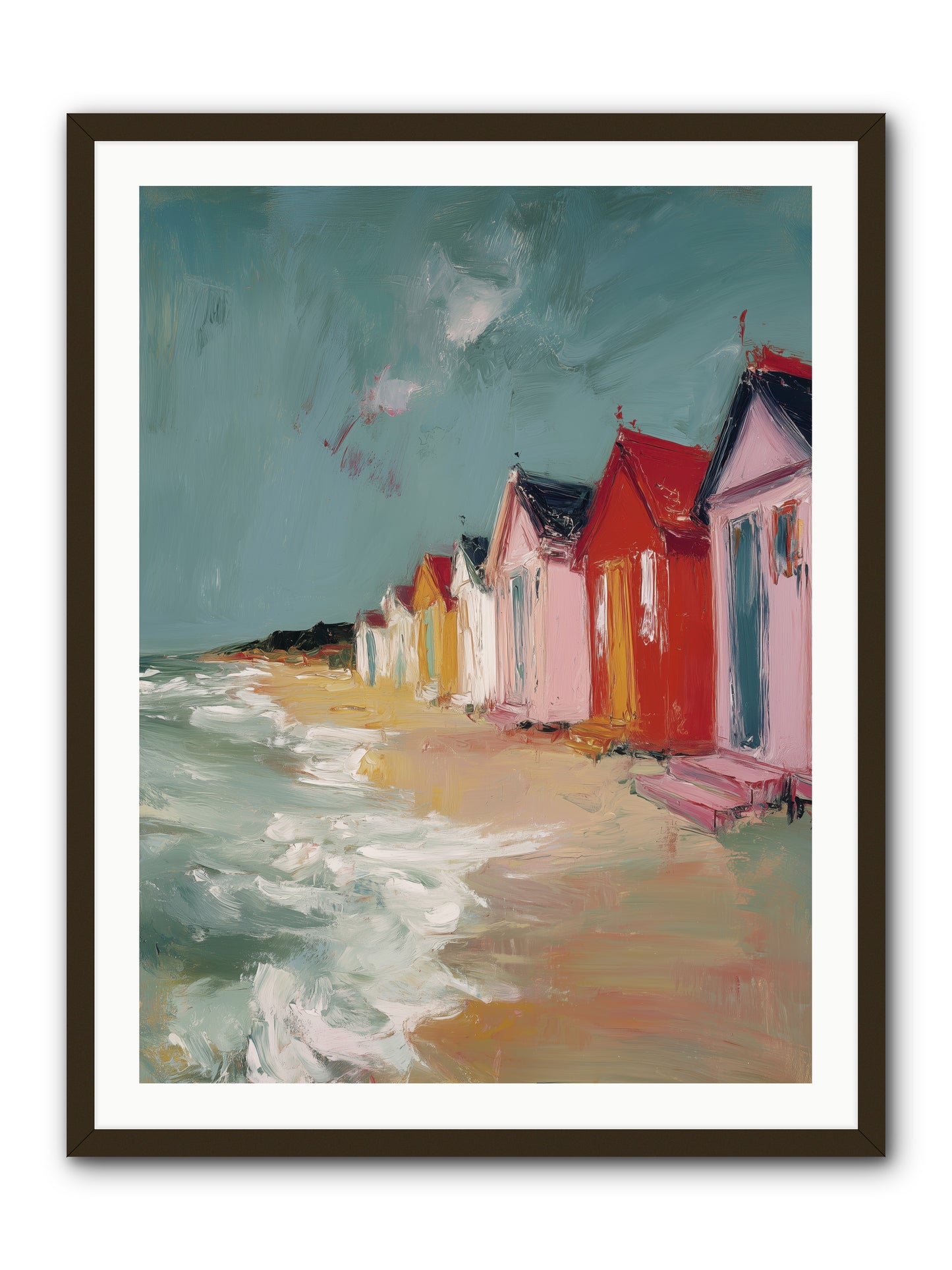 Painted Dreams  -- Framed Print - Black 30x40