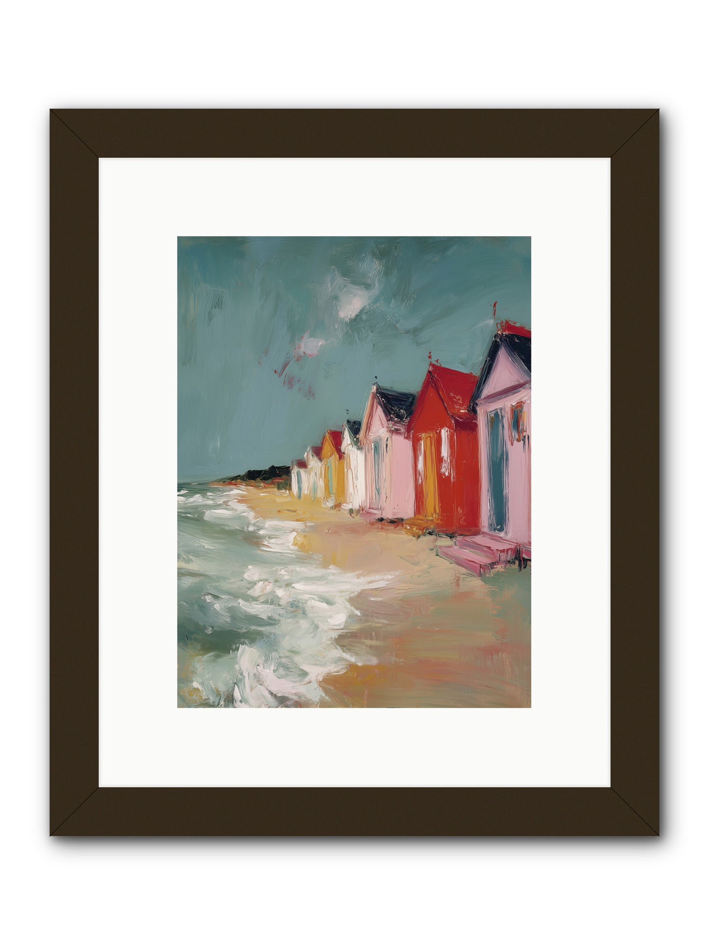 Painted Dreams  -- Framed Print - Black 9x12