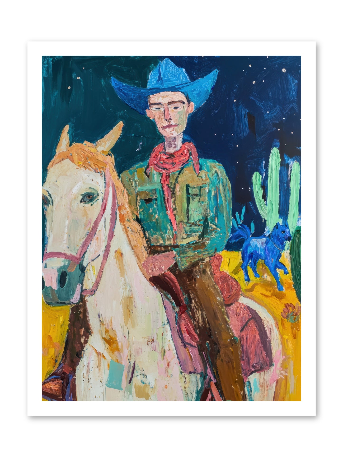 Painted Pony Spirit -- Paper Print 18x24
